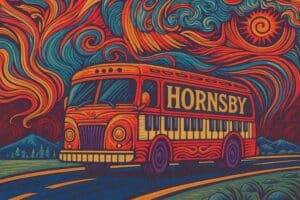 Bruce Hornsby tour bus