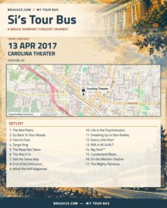 Durham 2017 show poster